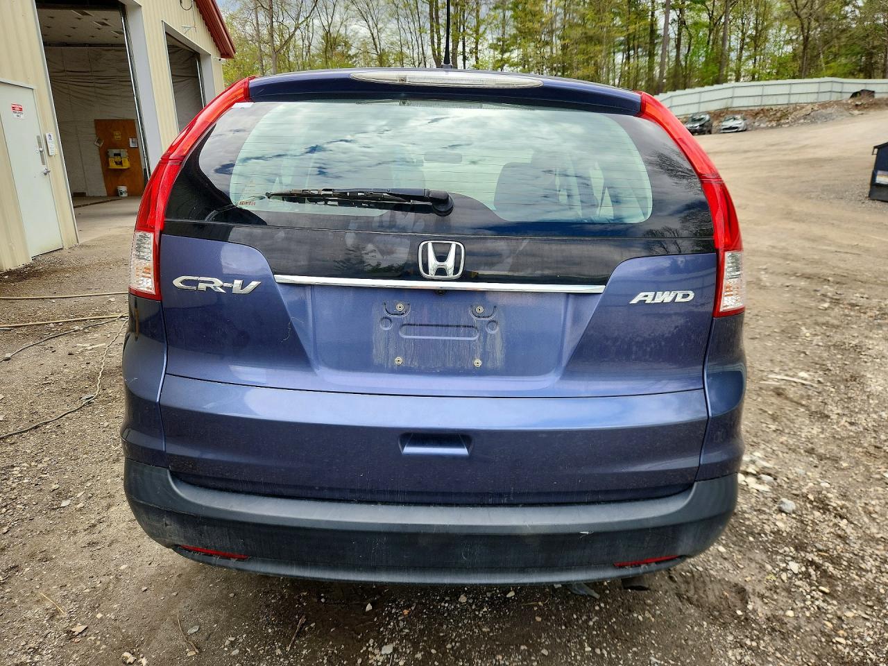 2013 Honda Cr-v Lx Blue vin: 2HKRM4H39DH658474