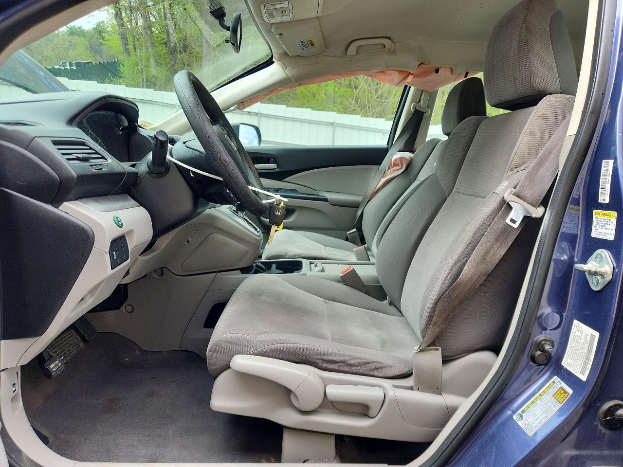 2013 Honda Cr-v Lx Blue vin: 2HKRM4H39DH658474
