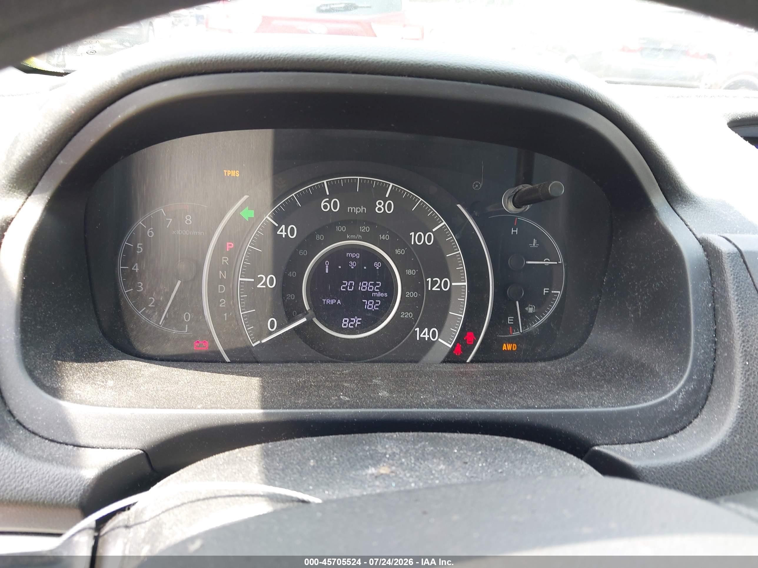 2013 Honda Cr-v Lx Silver vin: 2HKRM4H39DH677929