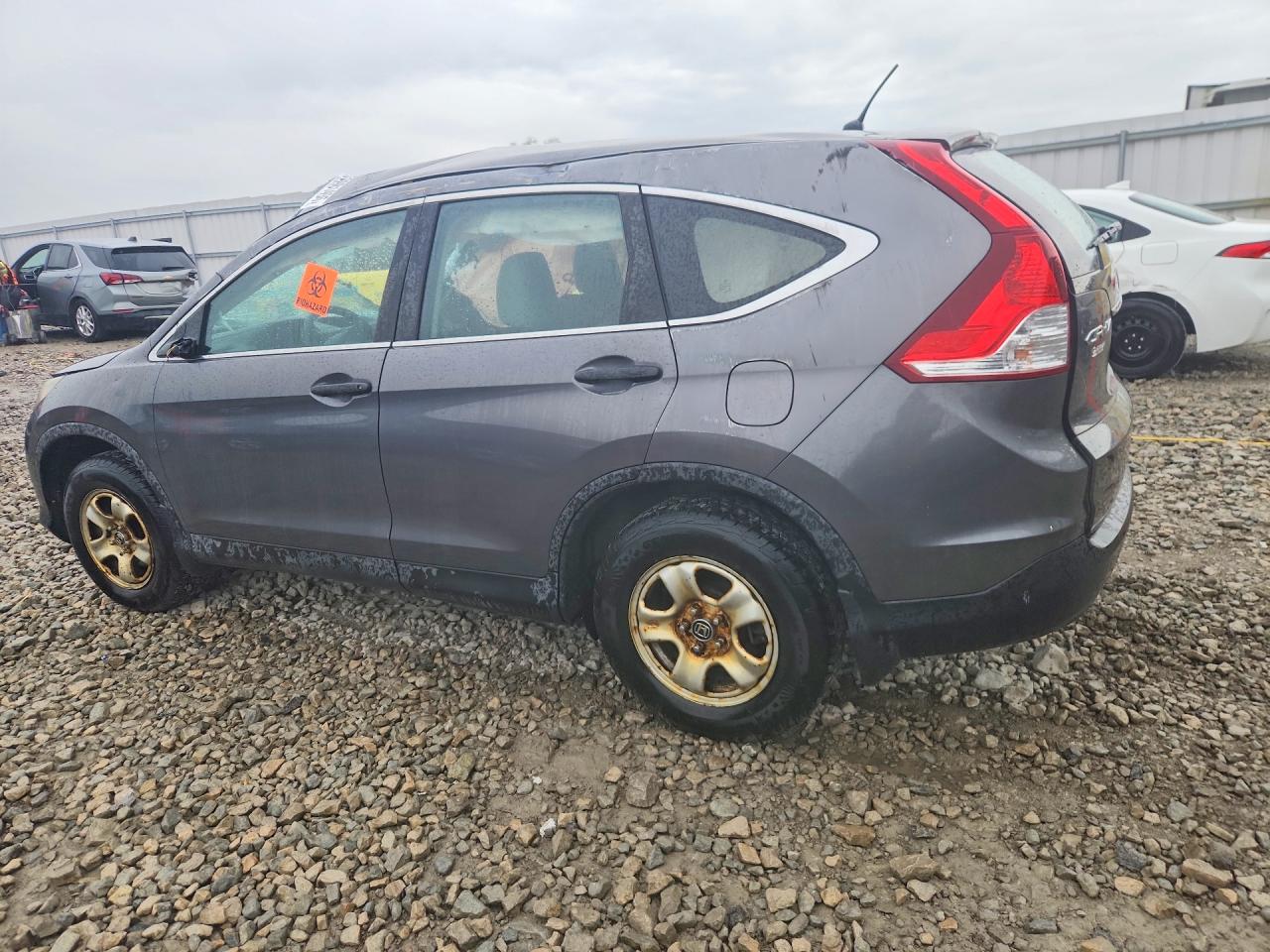 2013 Honda Cr-v Lx Gray vin: 2HKRM4H39DH679972