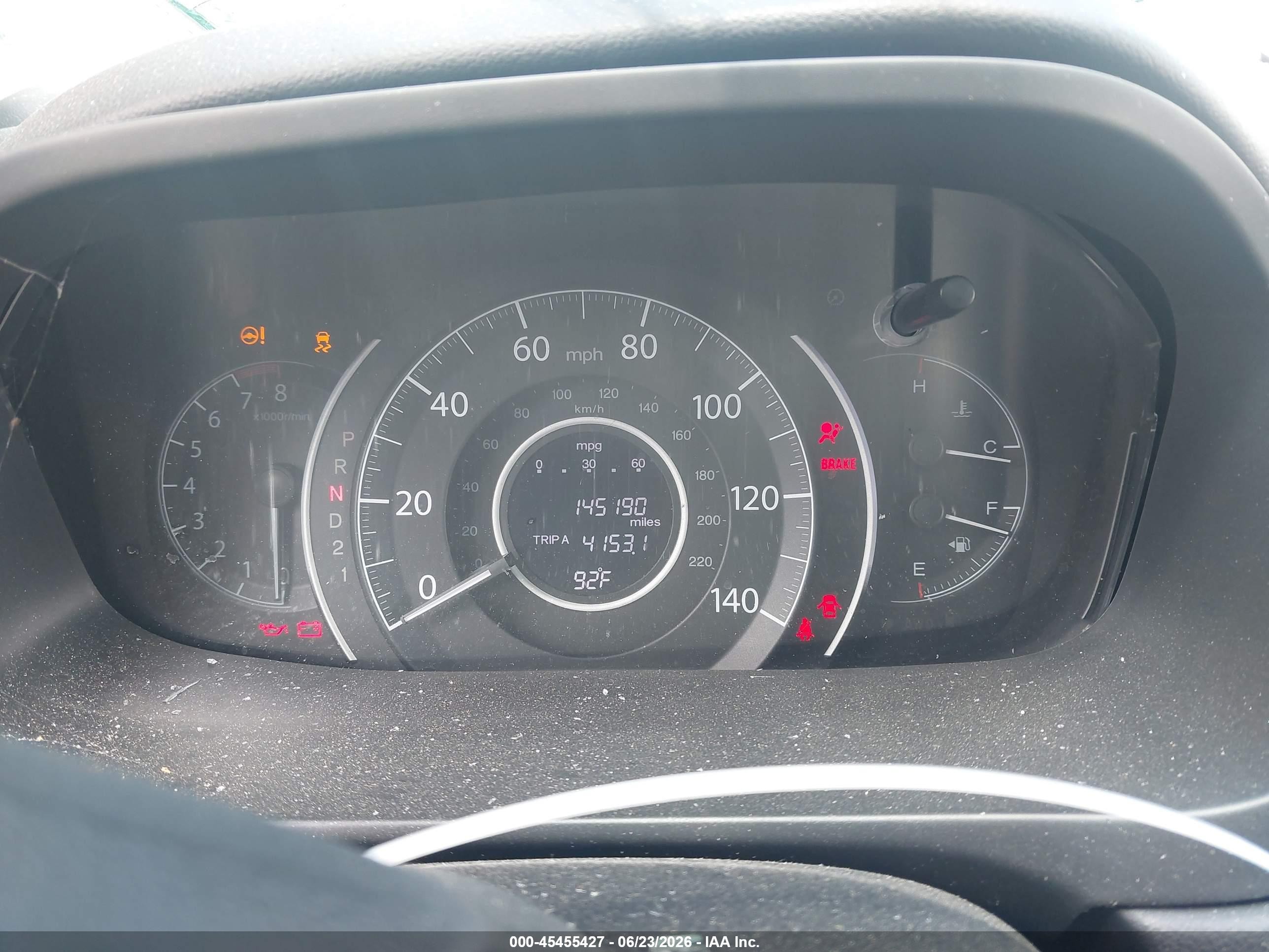 2013 Honda Cr-v Lx Teal vin: 2HKRM4H39DH691071
