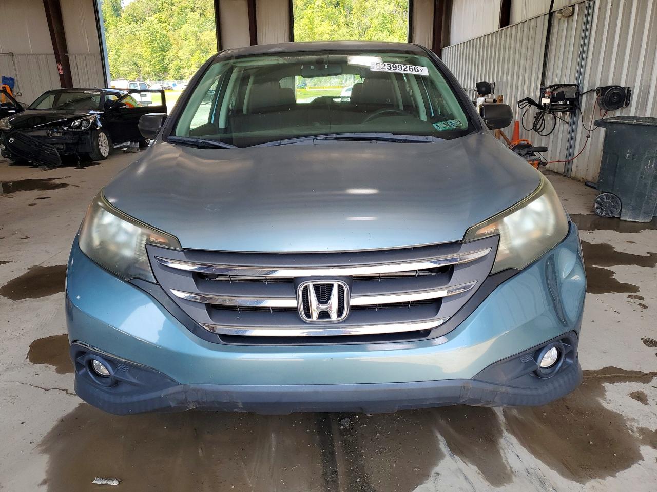 2014 Honda Cr-v Lx Blue vin: 2HKRM4H39EH604822