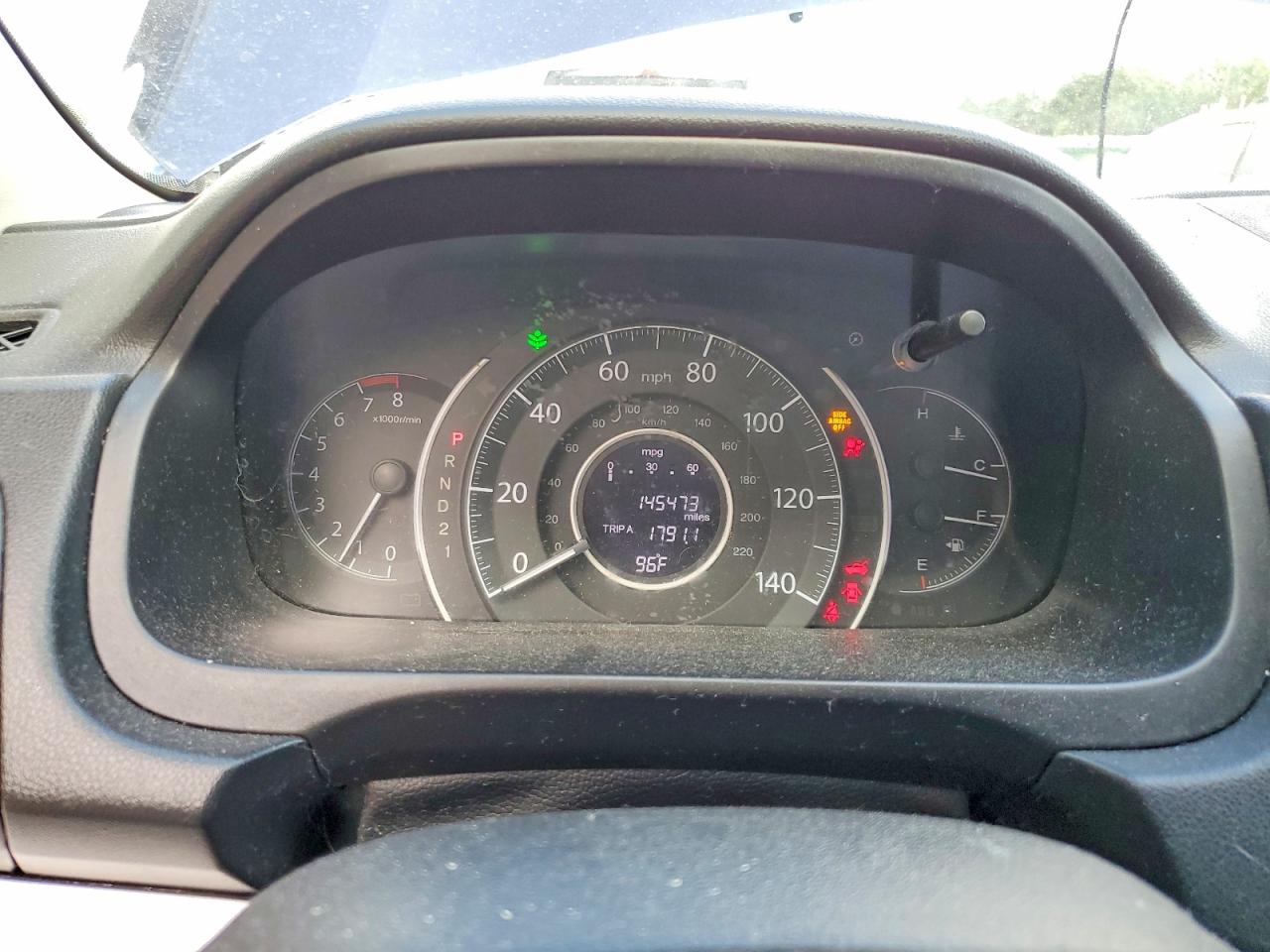 2014 Honda Cr-v Lx Blue vin: 2HKRM4H39EH627713