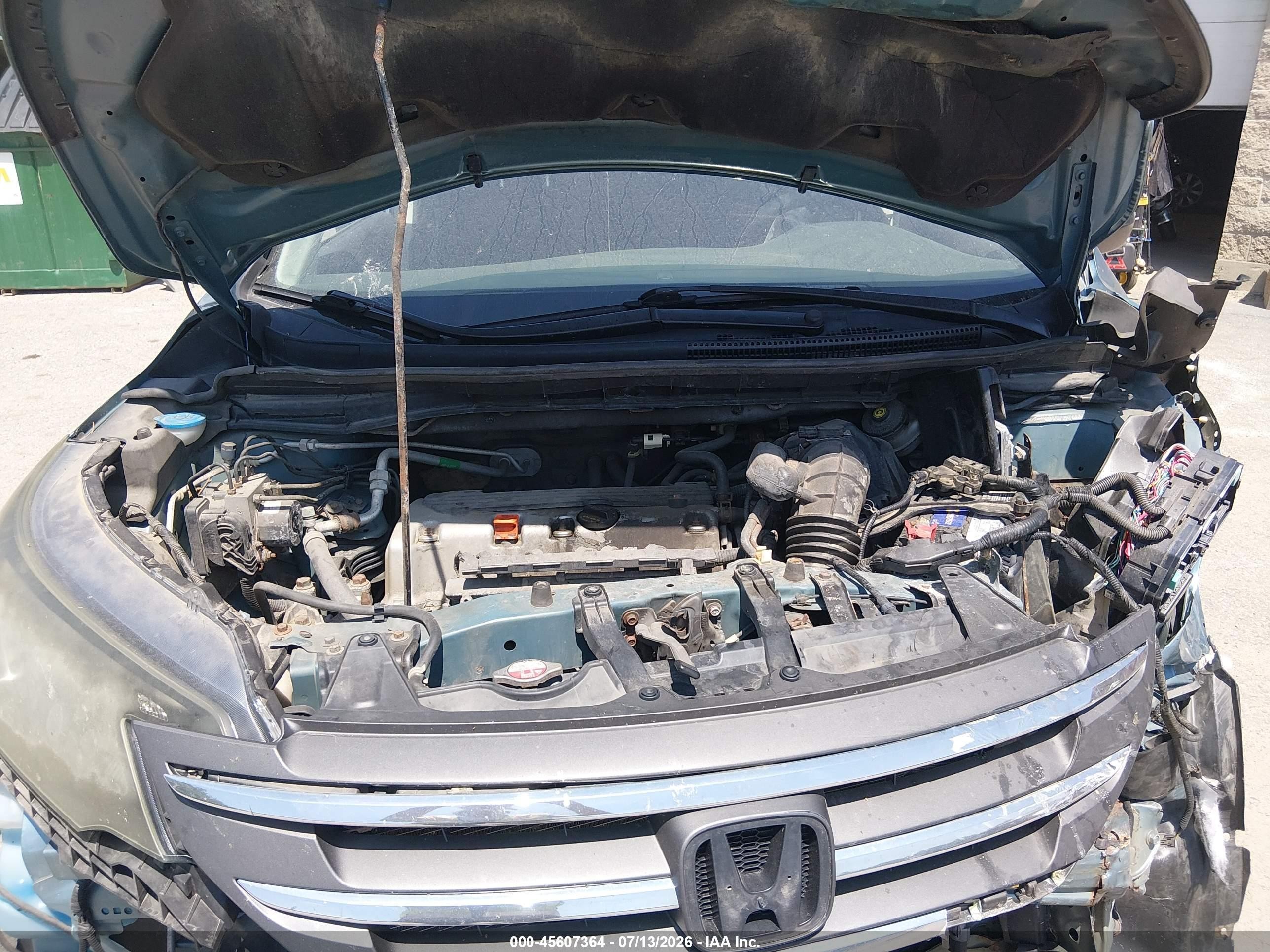 2014 Honda Cr-v Lx Синий vin: 2HKRM4H39EH643006