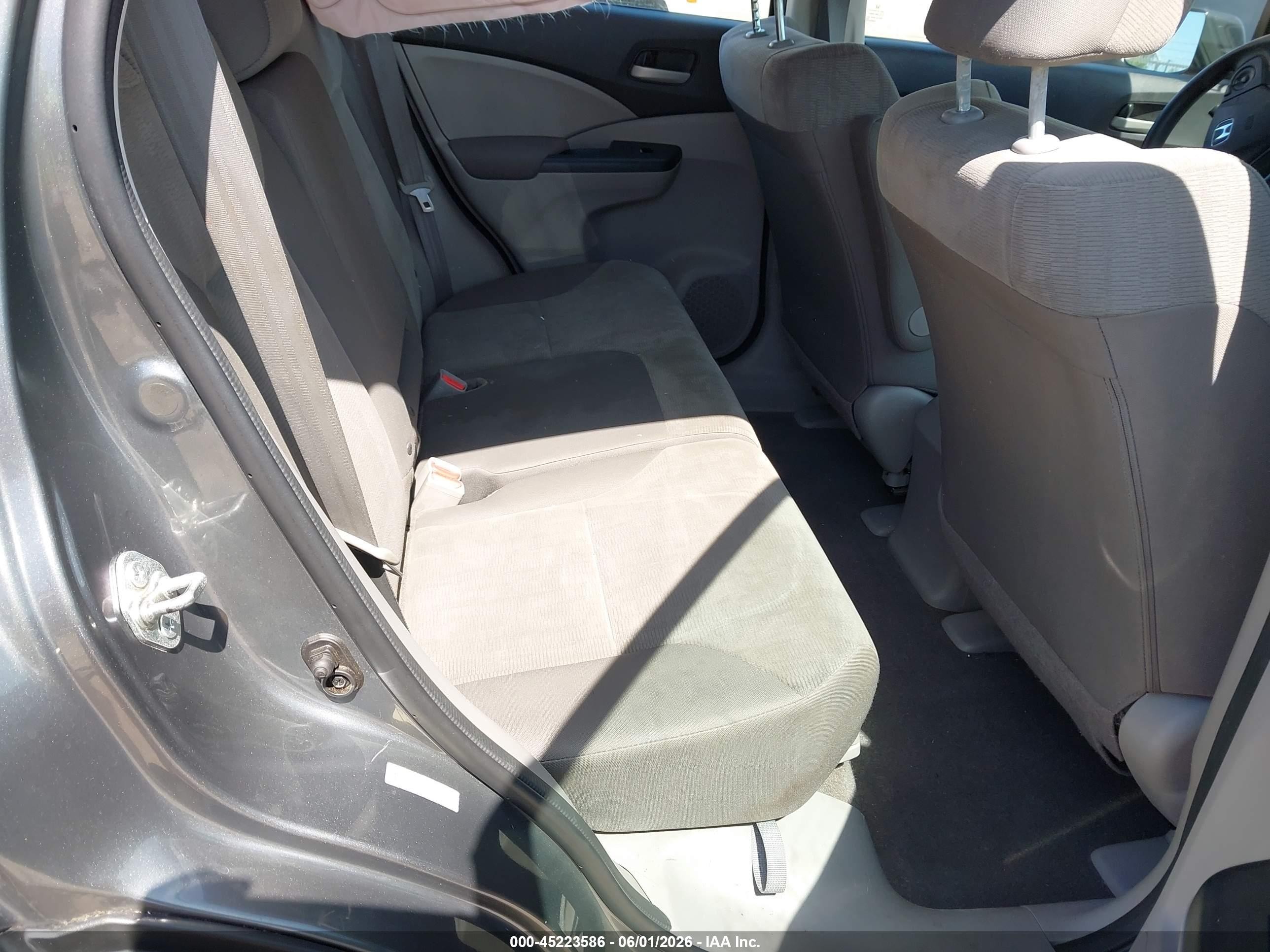 2014 Honda Cr-v Lx Gray vin: 2HKRM4H39EH670030