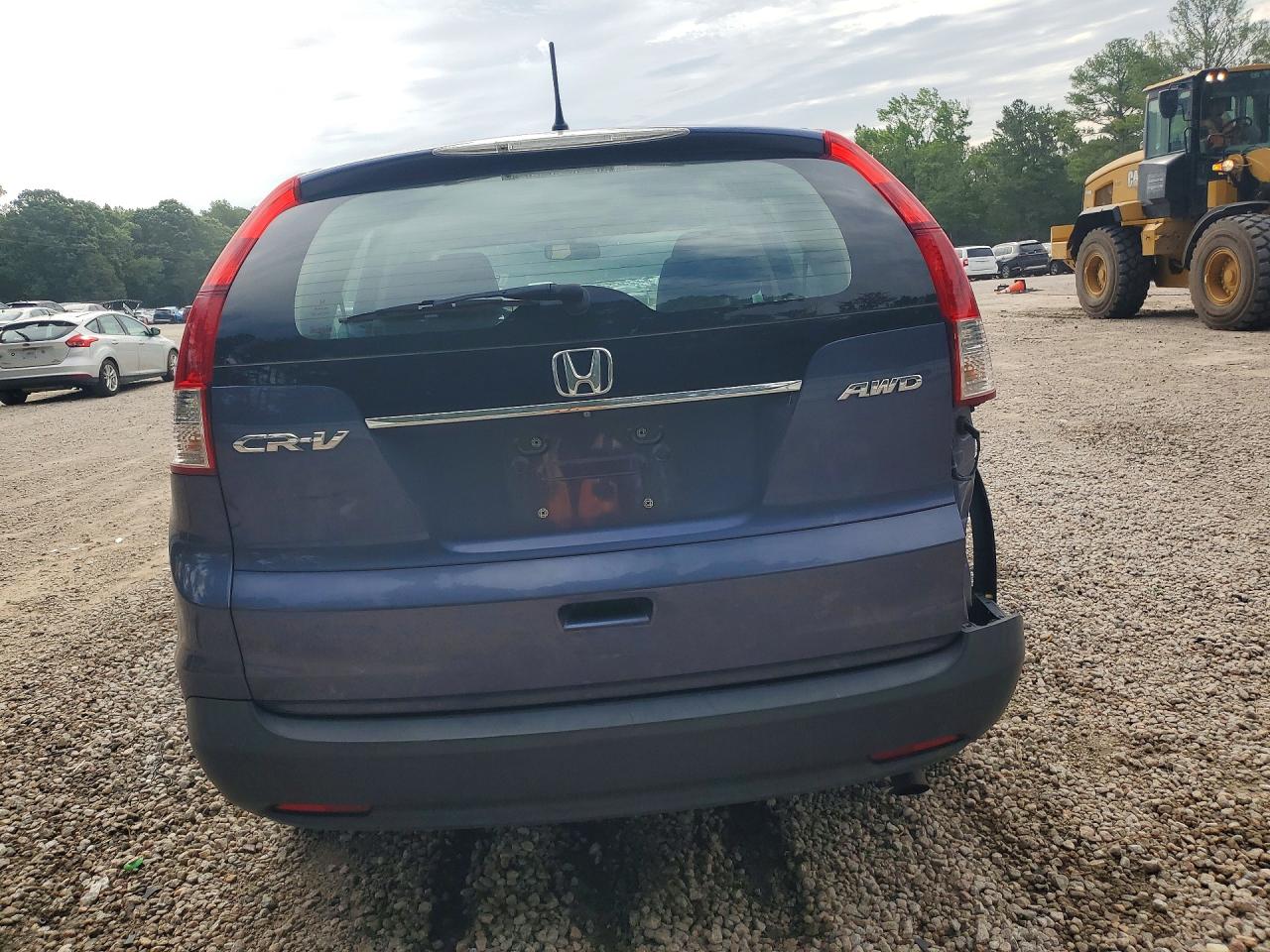 2014 Honda Cr-v Lx Blue vin: 2HKRM4H39EH707092