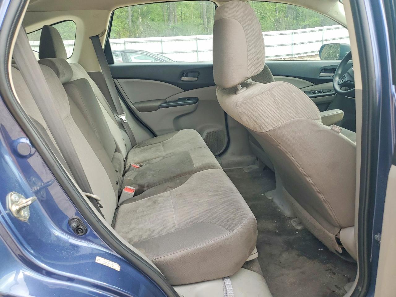 2014 Honda Cr-v Lx Blue vin: 2HKRM4H39EH707092