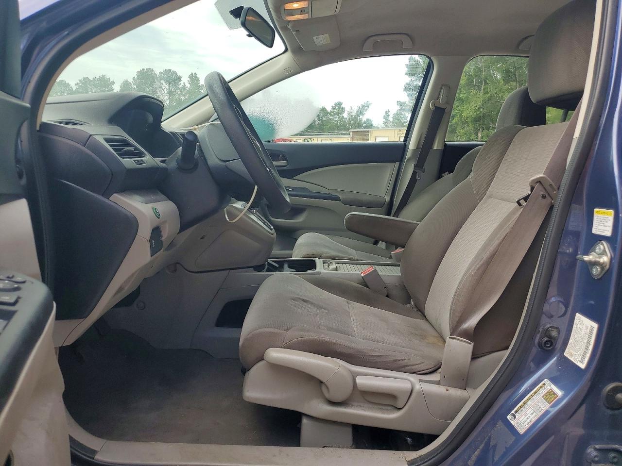 2014 Honda Cr-v Lx Blue vin: 2HKRM4H39EH707092
