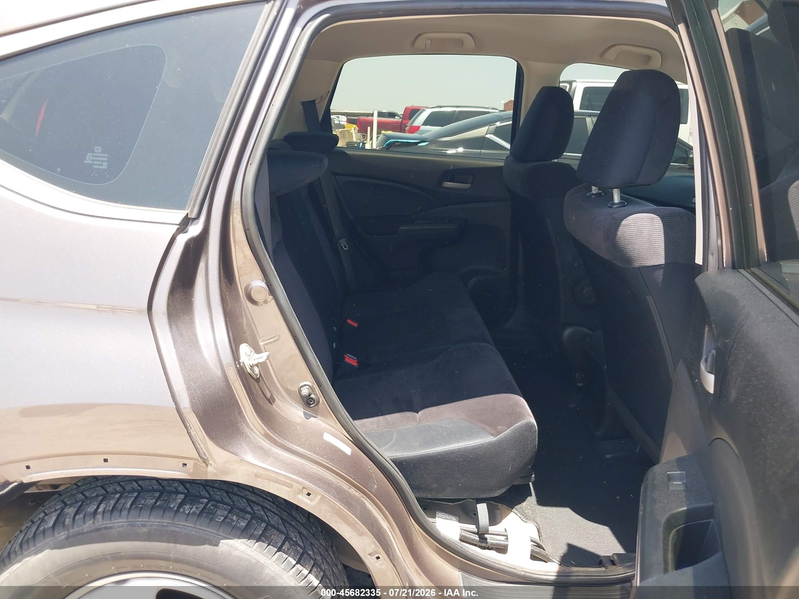 2014 Honda Cr-v Lx Brown vin: 2HKRM4H39EH725222