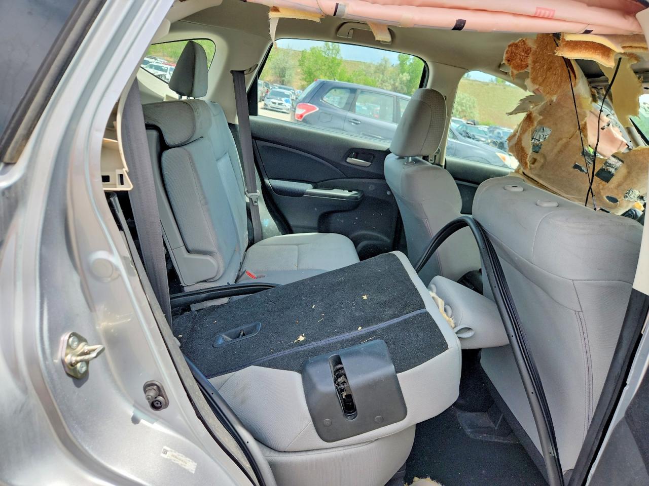 2015 Honda Cr-v Lx Silver vin: 2HKRM4H39FH612792