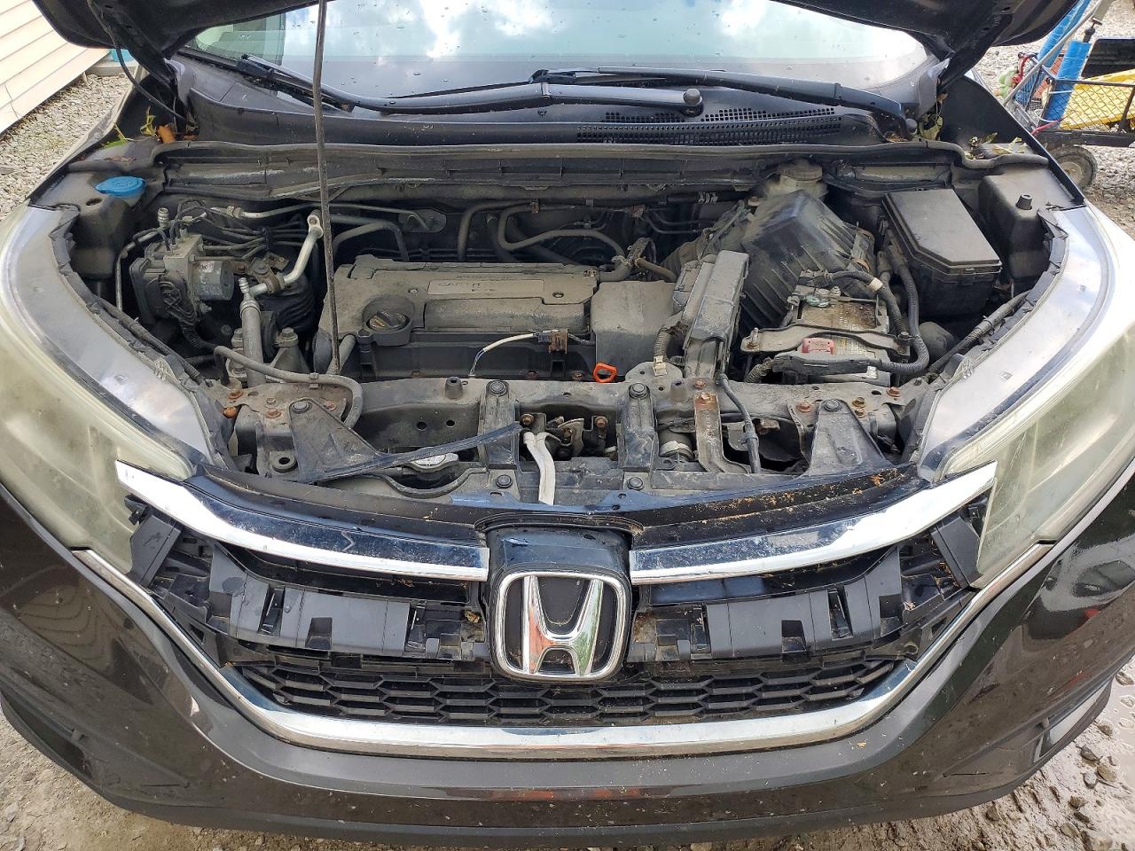 2015 Honda Cr-v Lx Brown vin: 2HKRM4H39FH621816
