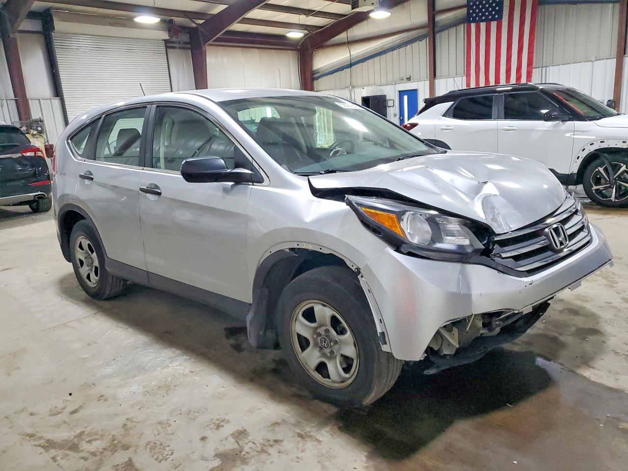 2012 Honda Cr-v Lx Silver vin: 2HKRM4H3XCH603787