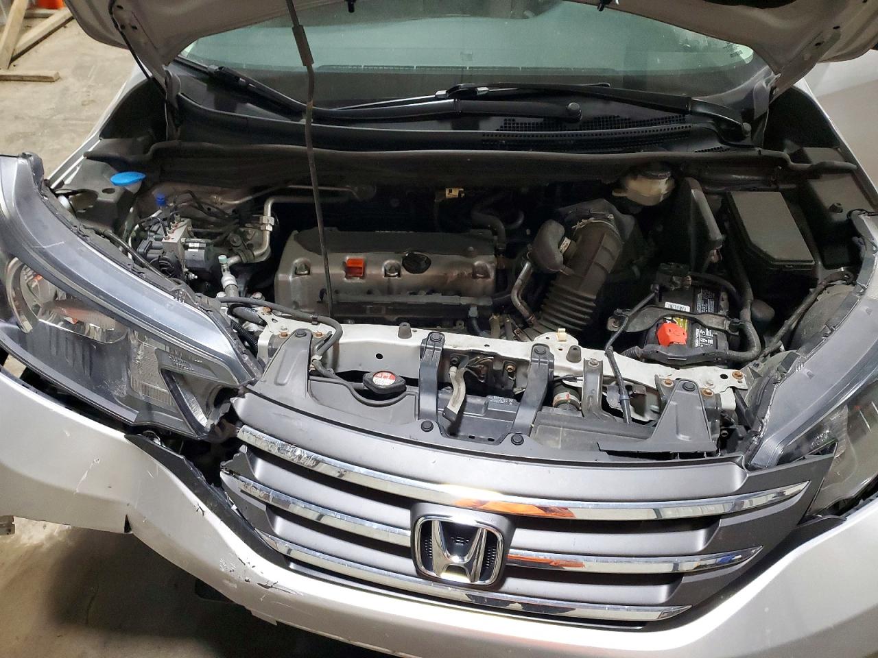 2012 Honda Cr-v Lx Silver vin: 2HKRM4H3XCH603787