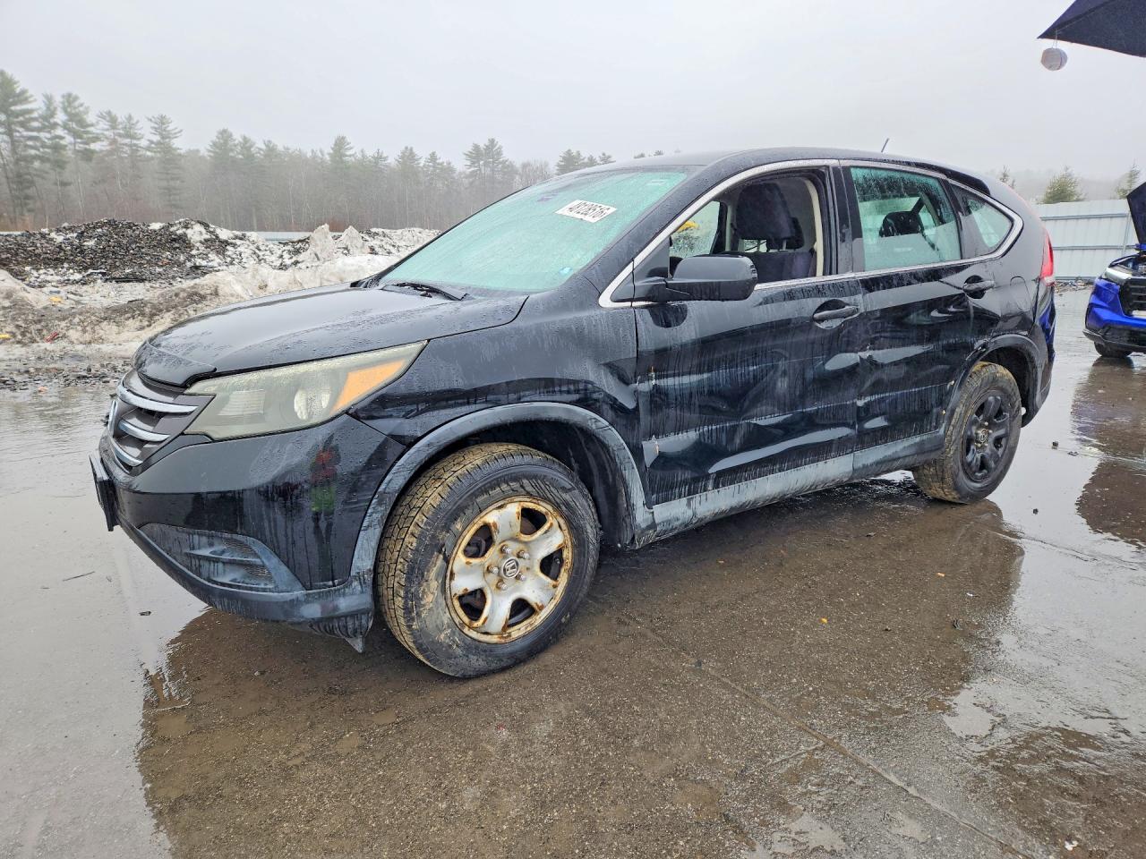 2012 Honda Cr-v Lx Black vin: 2HKRM4H3XCH622890