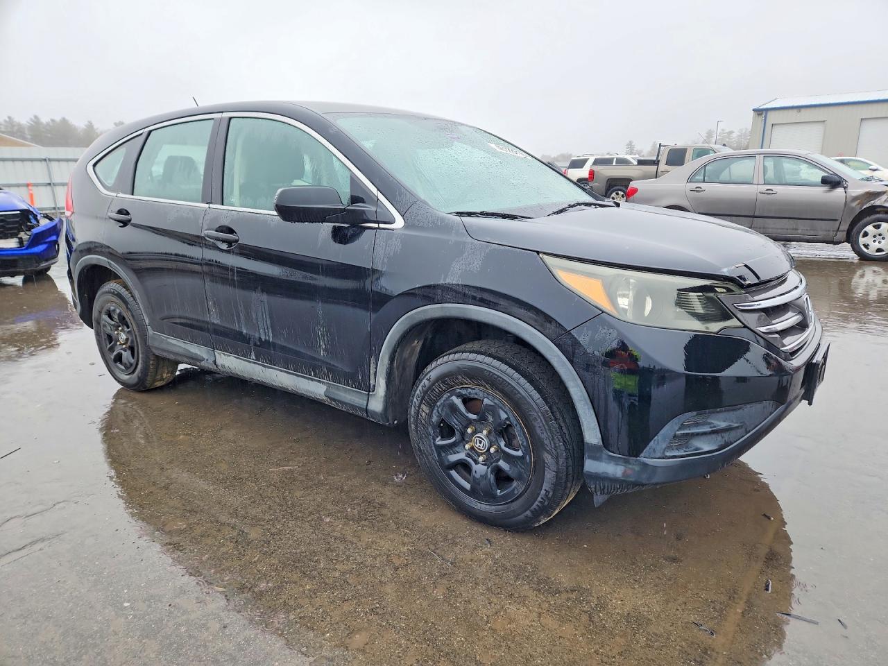2012 Honda Cr-v Lx Black vin: 2HKRM4H3XCH622890
