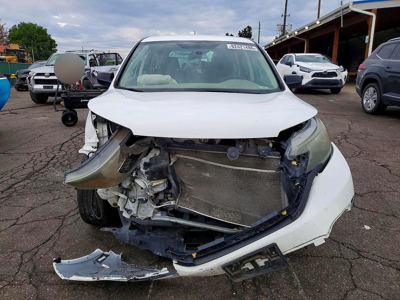 2012 Honda Cr-v Lx White vin: 2HKRM4H3XCH634778