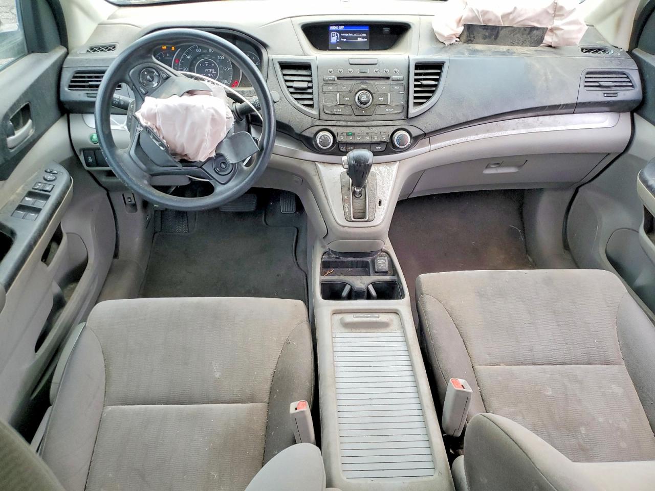2012 Honda Cr-v Lx White vin: 2HKRM4H3XCH634778
