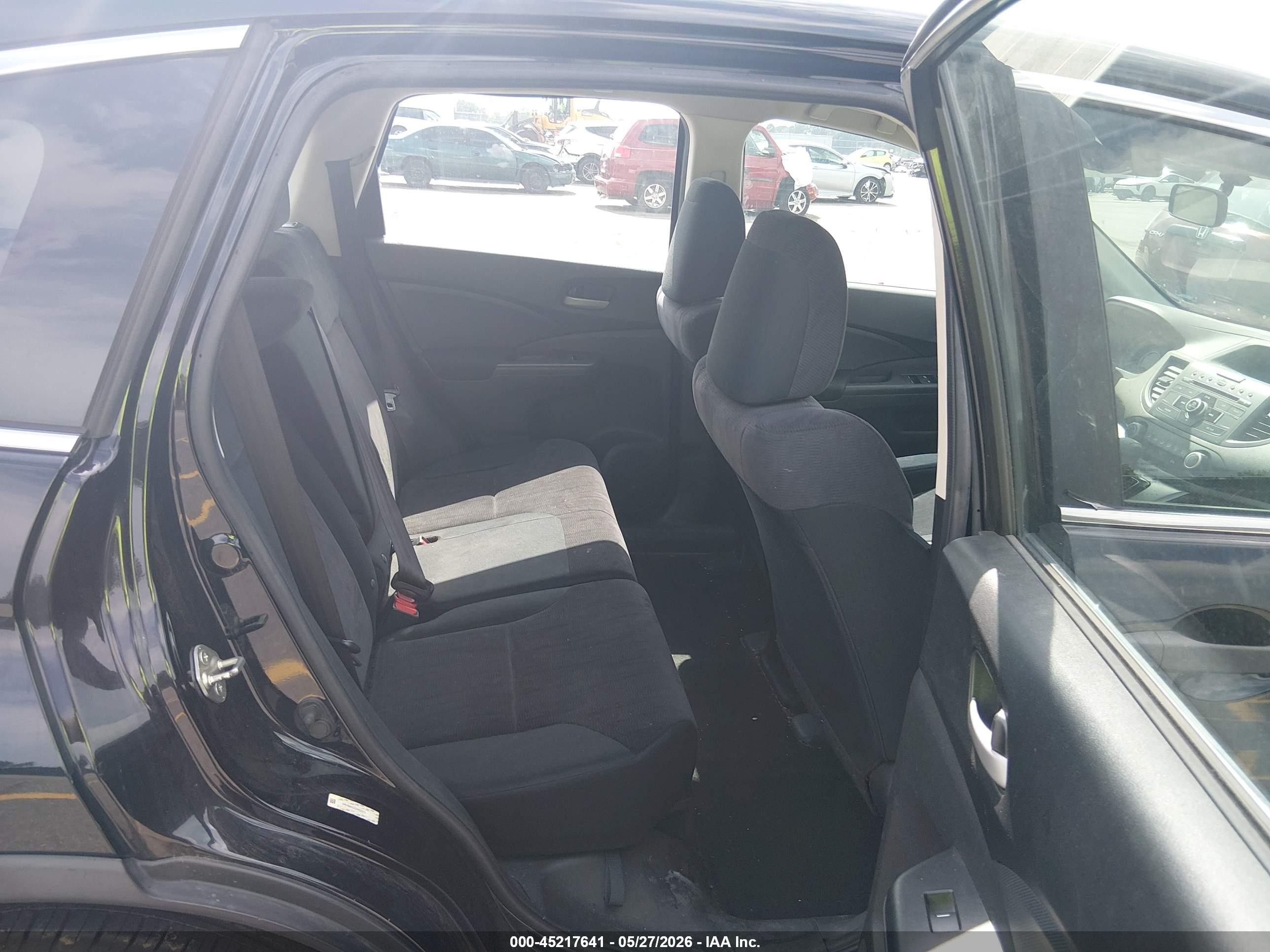 2013 Honda Cr-v Lx Черный vin: 2HKRM4H3XDH600213
