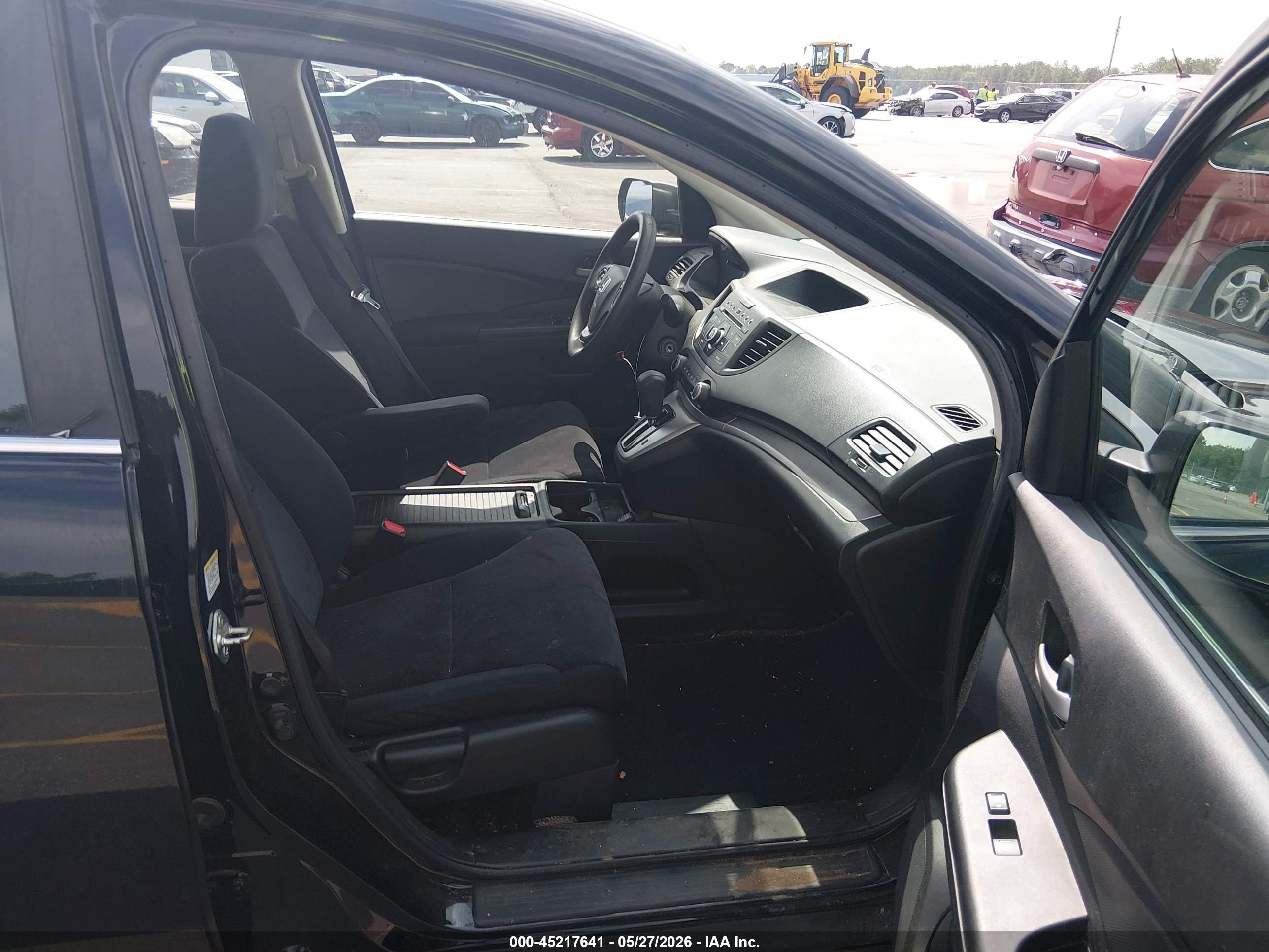 2013 Honda Cr-v Lx Черный vin: 2HKRM4H3XDH600213