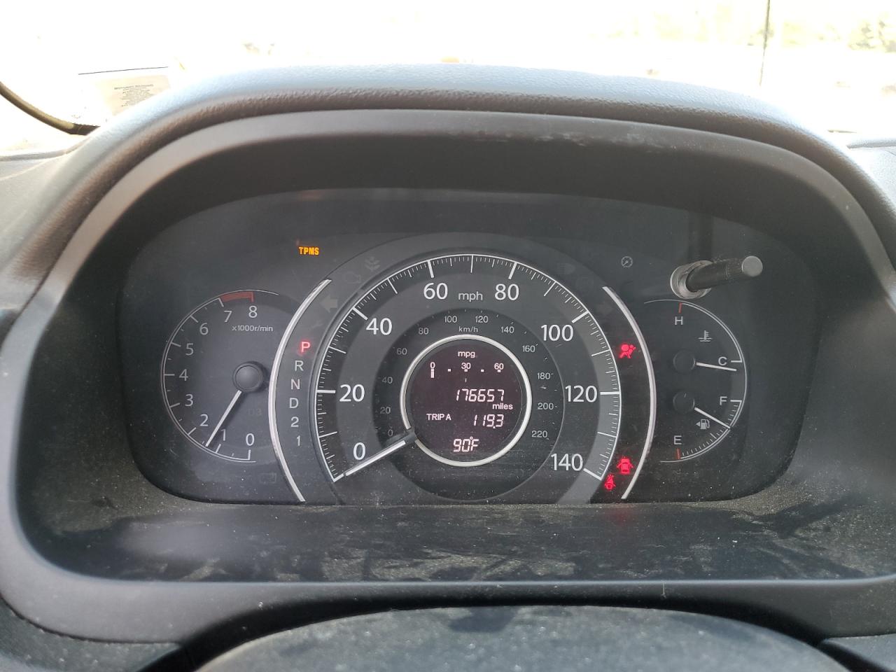 2013 Honda Cr-v Lx Gray vin: 2HKRM4H3XDH600714