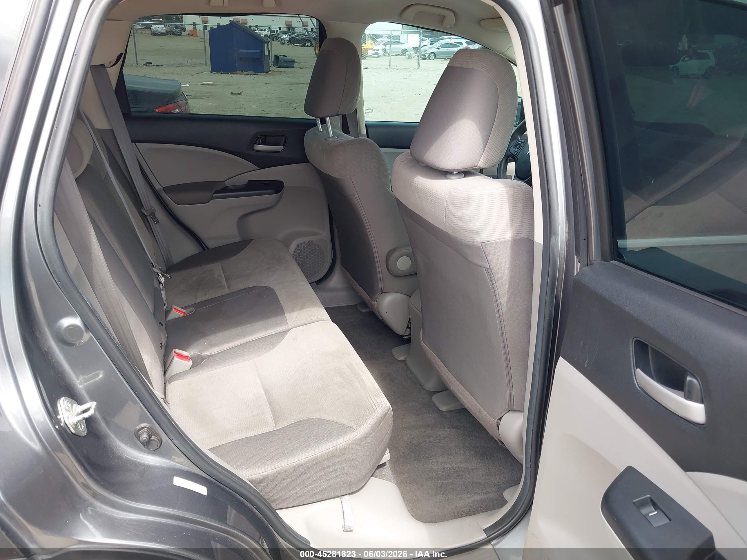 2013 Honda Cr-v Lx Brown vin: 2HKRM4H3XDH600986