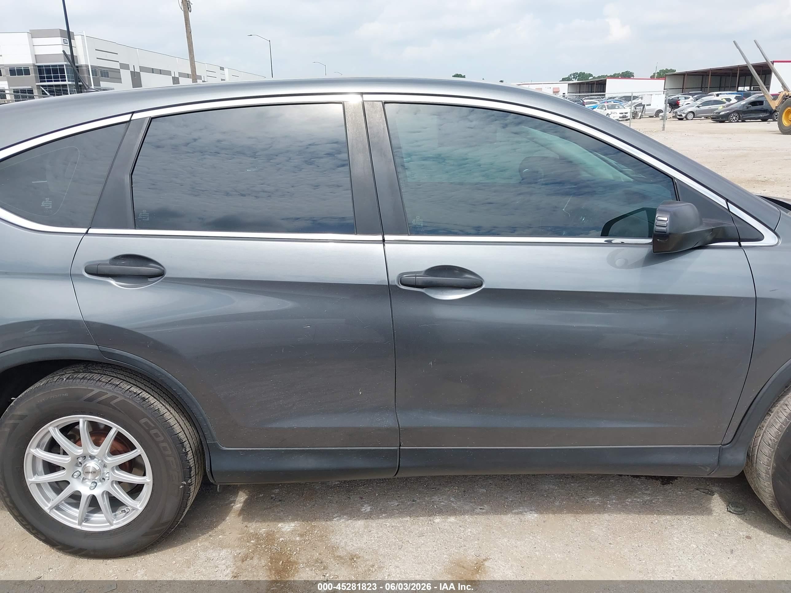 2013 Honda Cr-v Lx Brown vin: 2HKRM4H3XDH600986