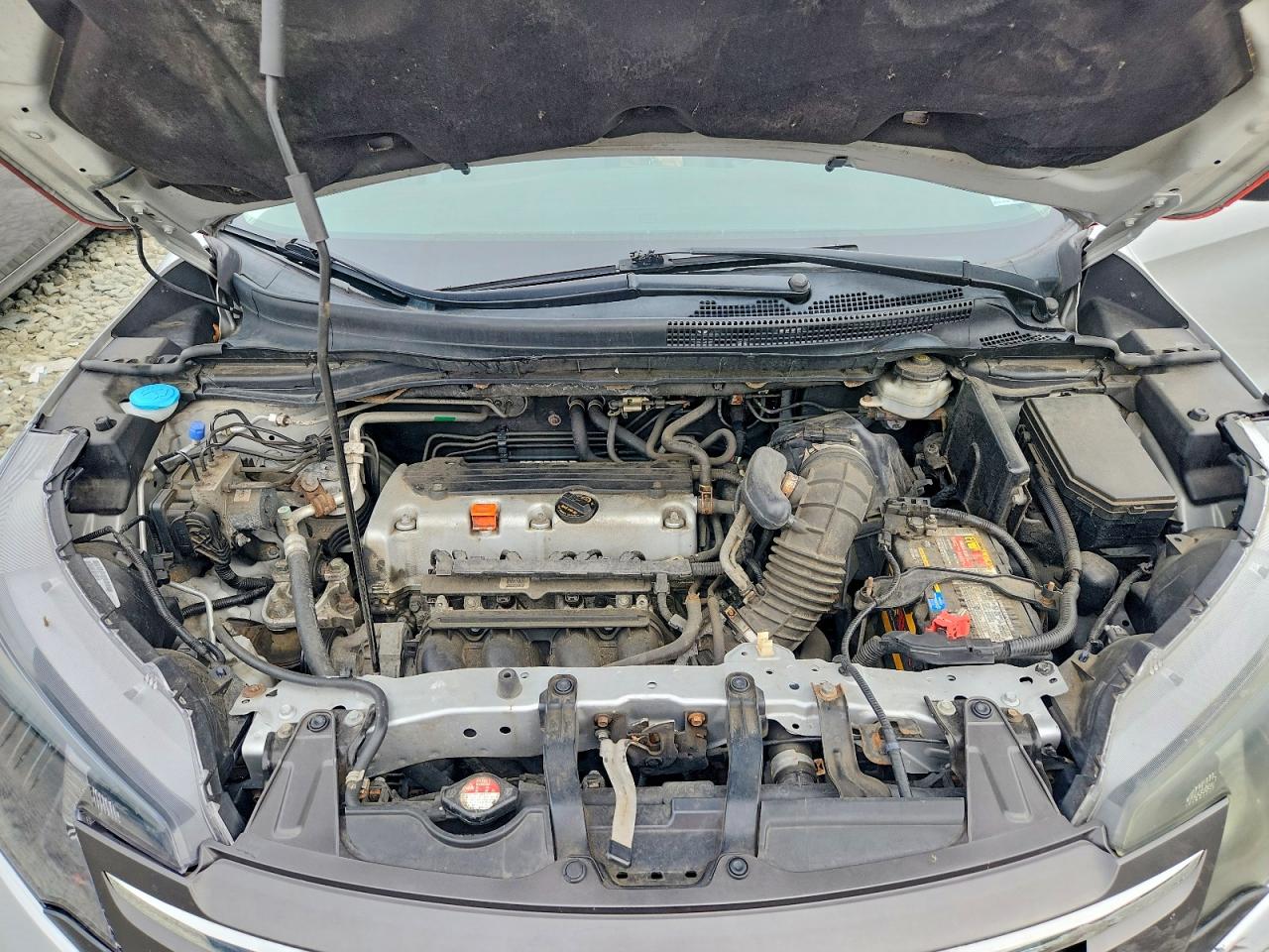 2013 Honda Cr-v Lx Silver vin: 2HKRM4H3XDH616542