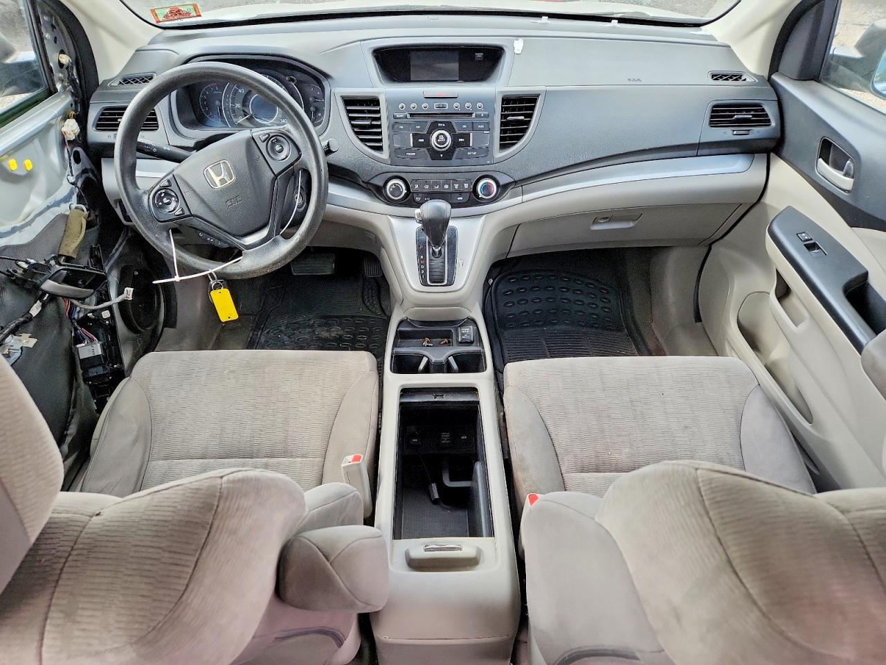 2013 Honda Cr-v Lx Silver vin: 2HKRM4H3XDH635088