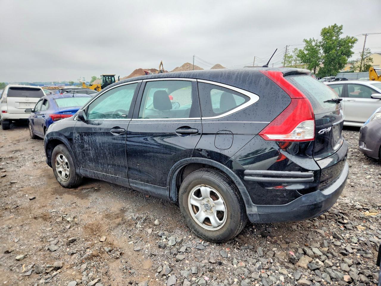 2013 Honda Cr-v Lx Black vin: 2HKRM4H3XDH656118