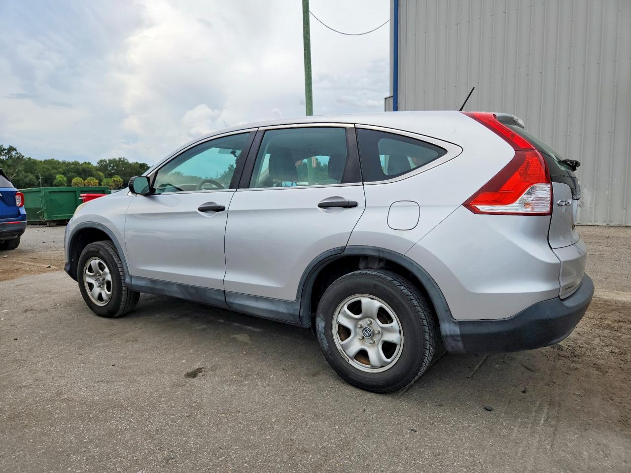 2013 Honda Cr-v Lx Silver vin: 2HKRM4H3XDH675669