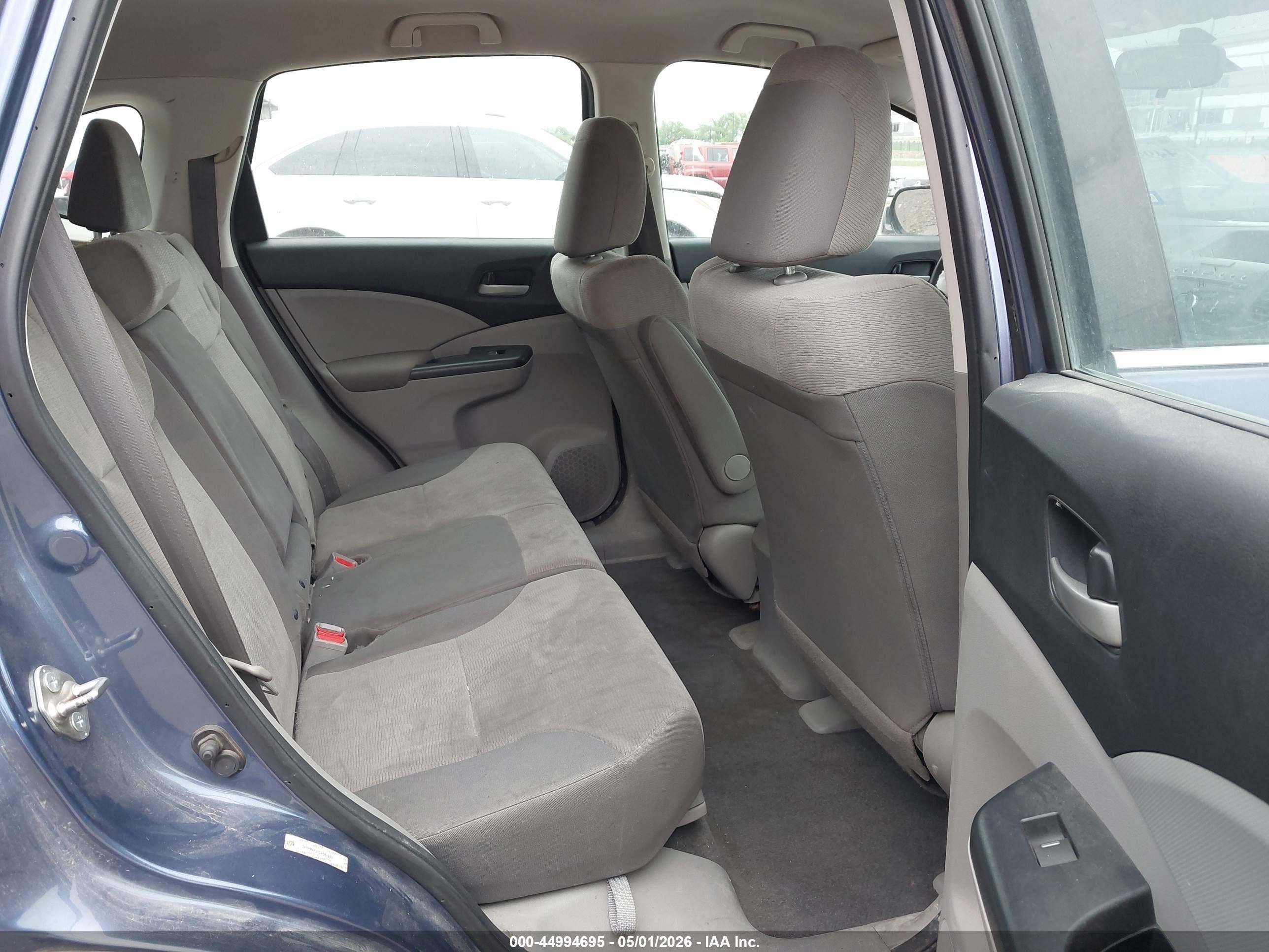 2013 Honda Cr-v Lx Blue vin: 2HKRM4H3XDH688888