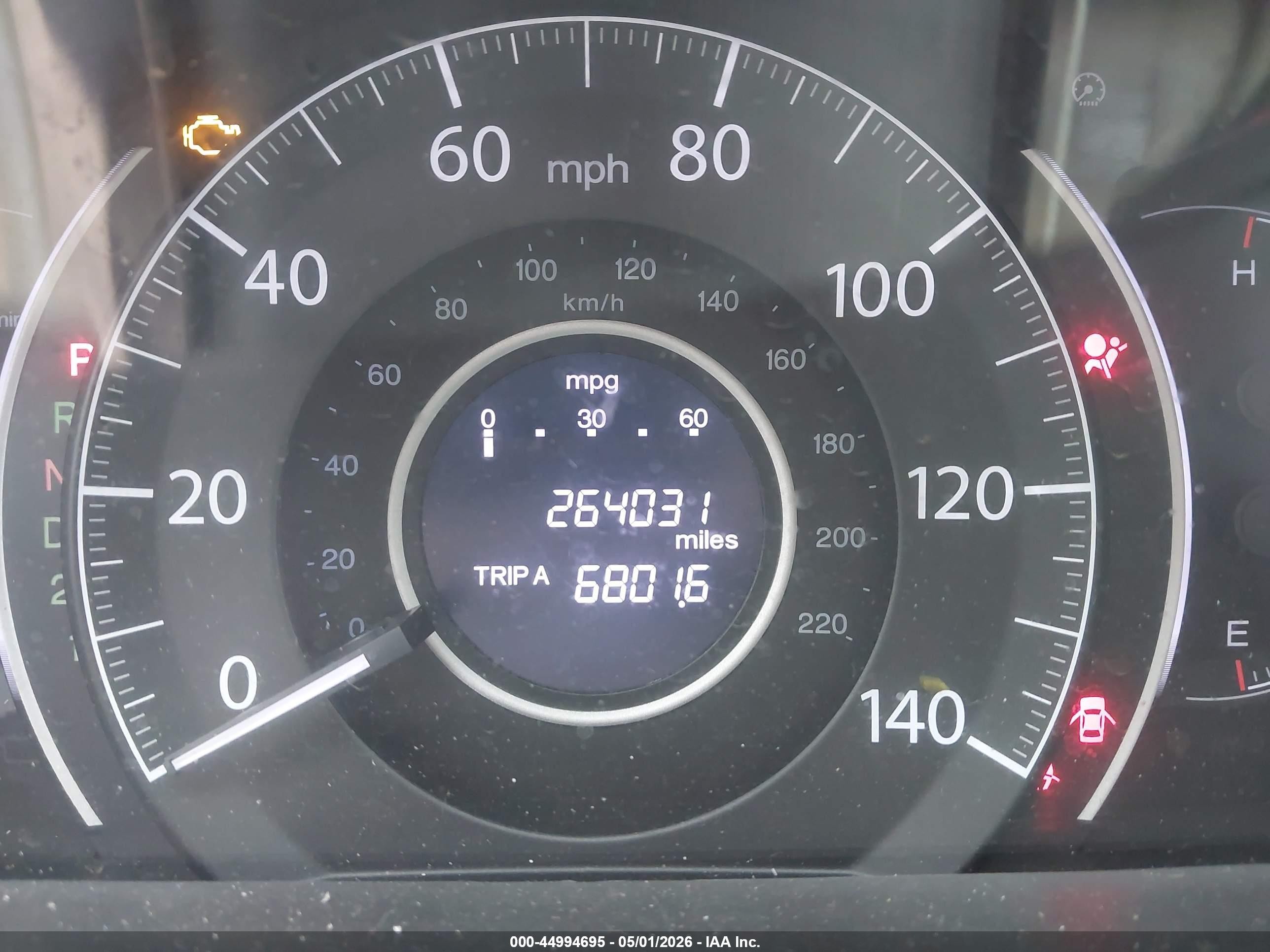 2013 Honda Cr-v Lx Blue vin: 2HKRM4H3XDH688888