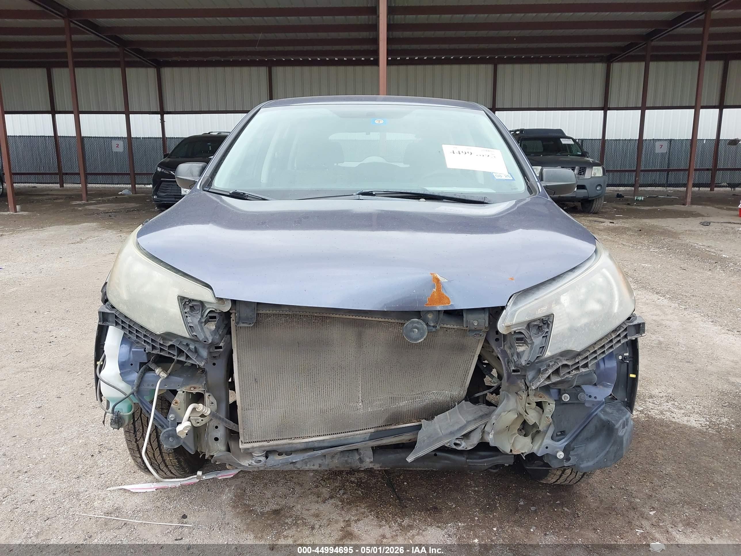 2013 Honda Cr-v Lx Blue vin: 2HKRM4H3XDH688888