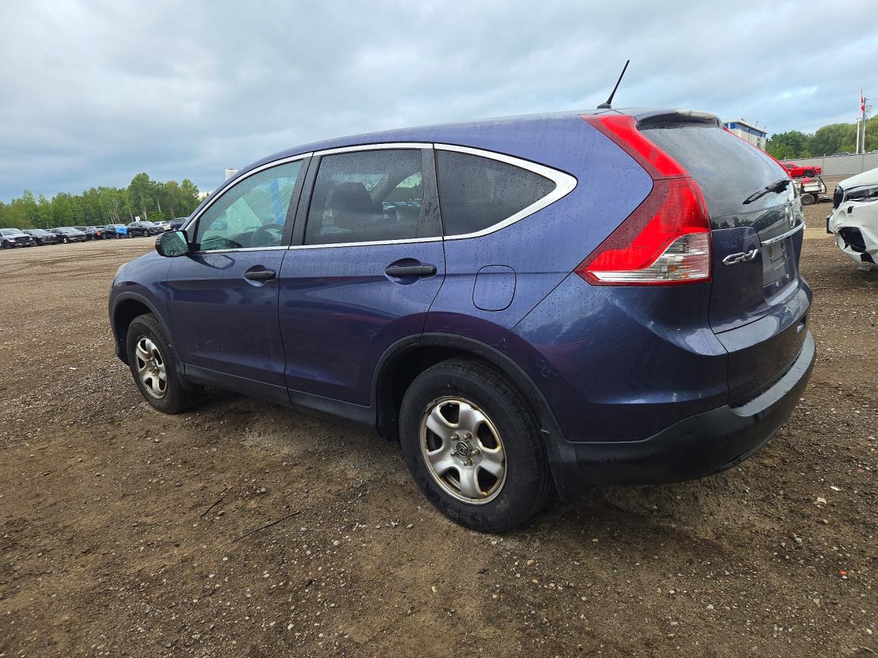 2014 Honda Cr-v Lx Синий vin: 2HKRM4H3XEH132890