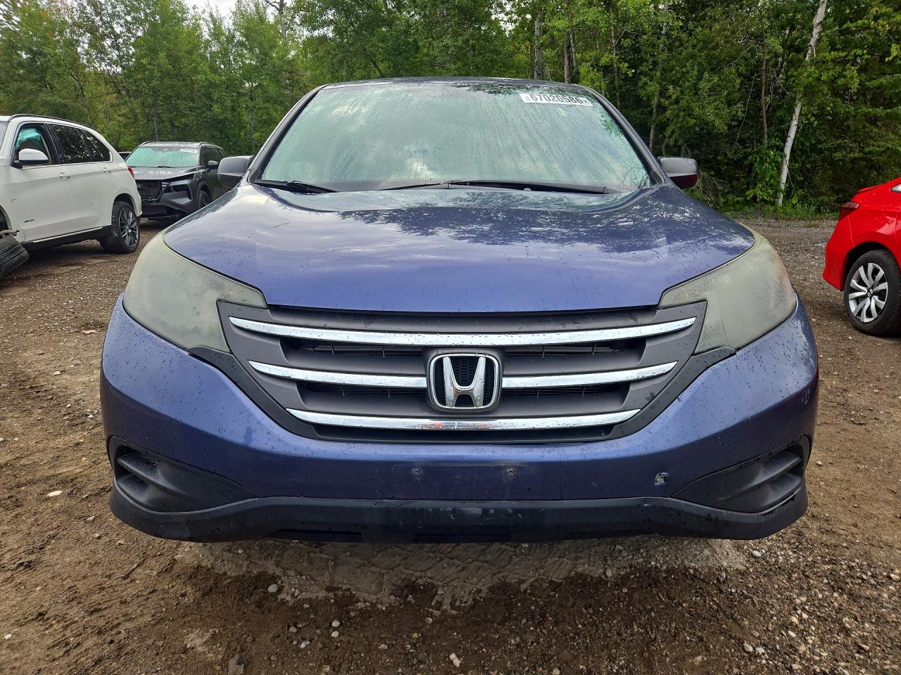 2014 Honda Cr-v Lx Синий vin: 2HKRM4H3XEH132890