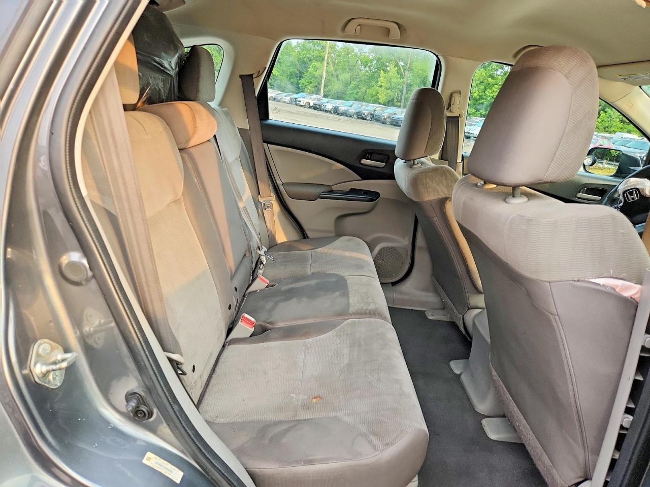 2014 Honda Cr-v Lx Gray vin: 2HKRM4H3XEH606188
