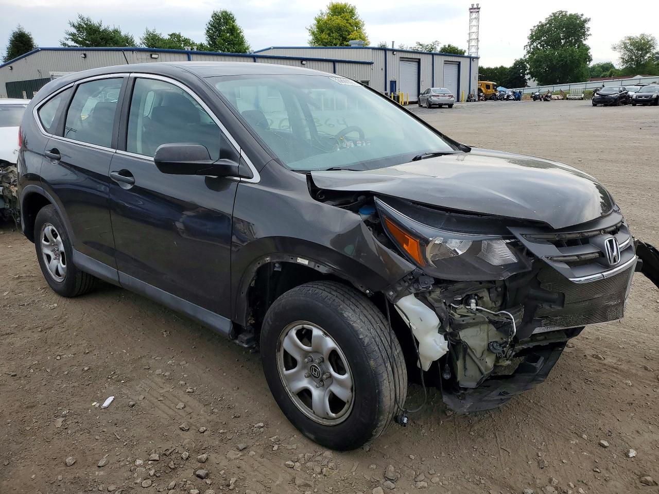 2014 Honda Cr-v Lx Brown vin: 2HKRM4H3XEH661529