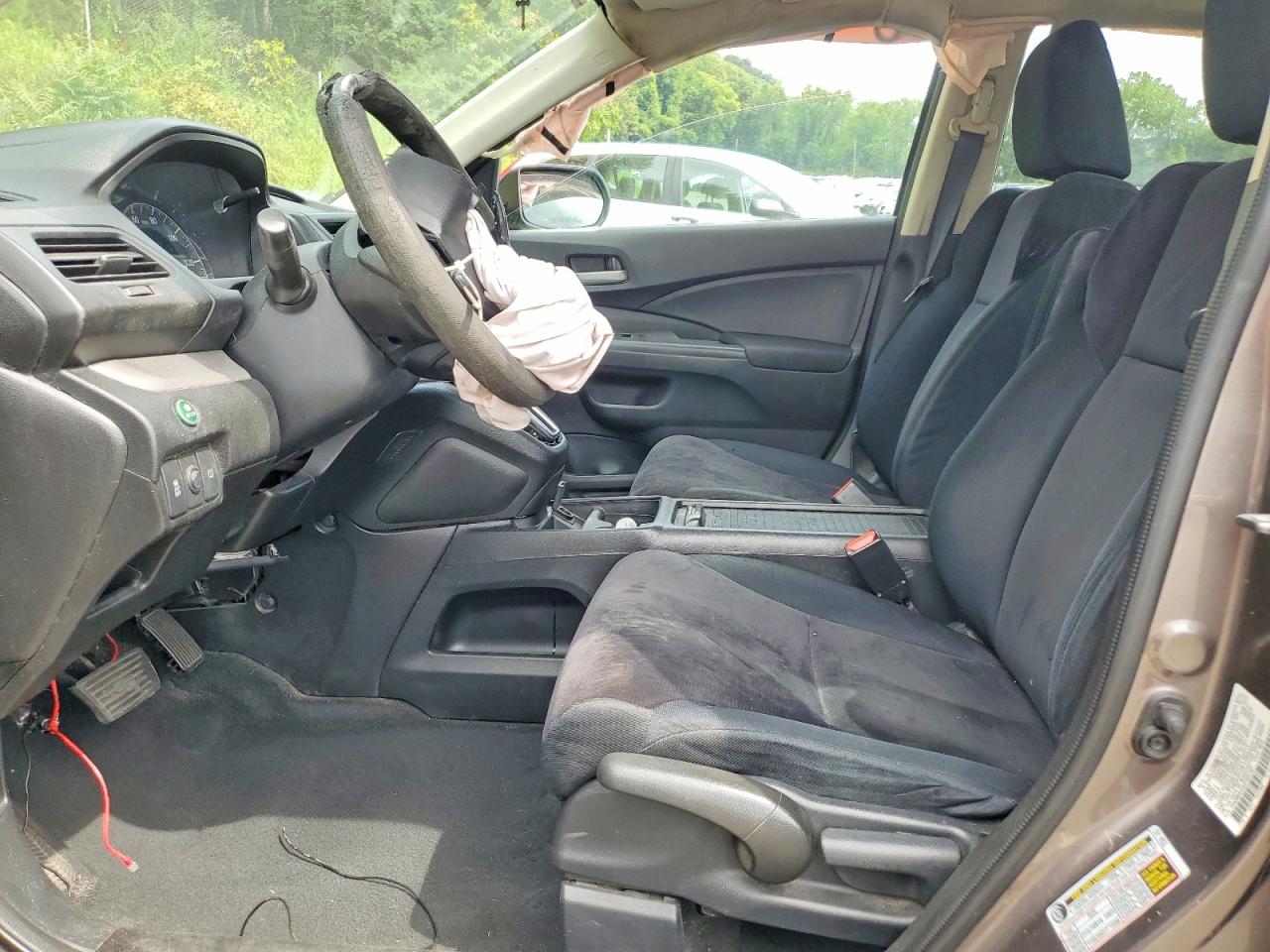 2014 Honda Cr-v Lx Gray vin: 2HKRM4H3XEH661997