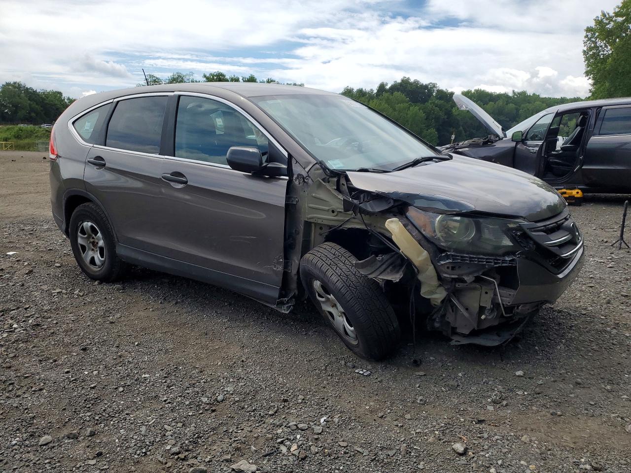 2014 Honda Cr-v Lx Gray vin: 2HKRM4H3XEH661997