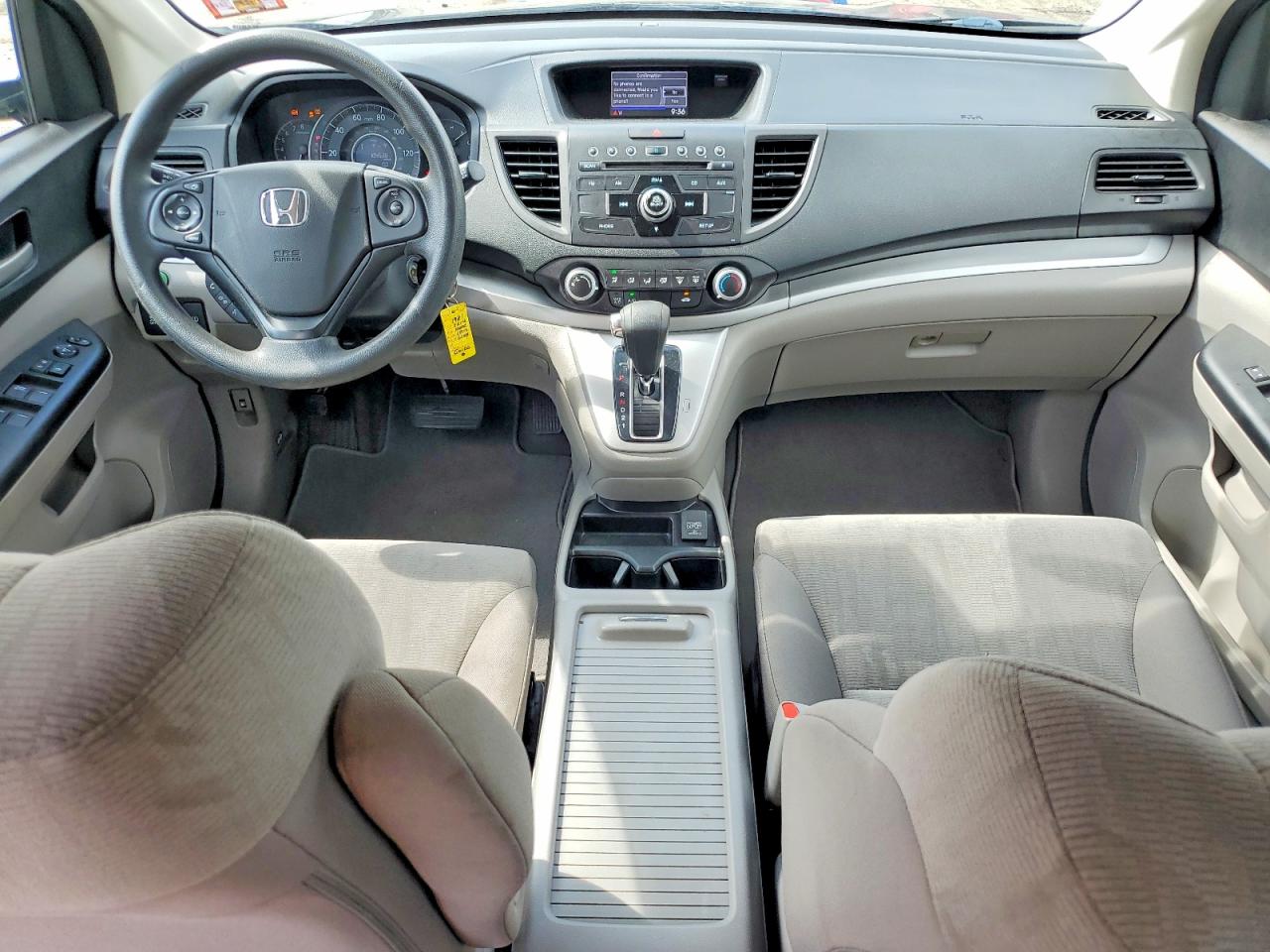 2014 Honda Cr-v Lx Gray vin: 2HKRM4H3XEH669467