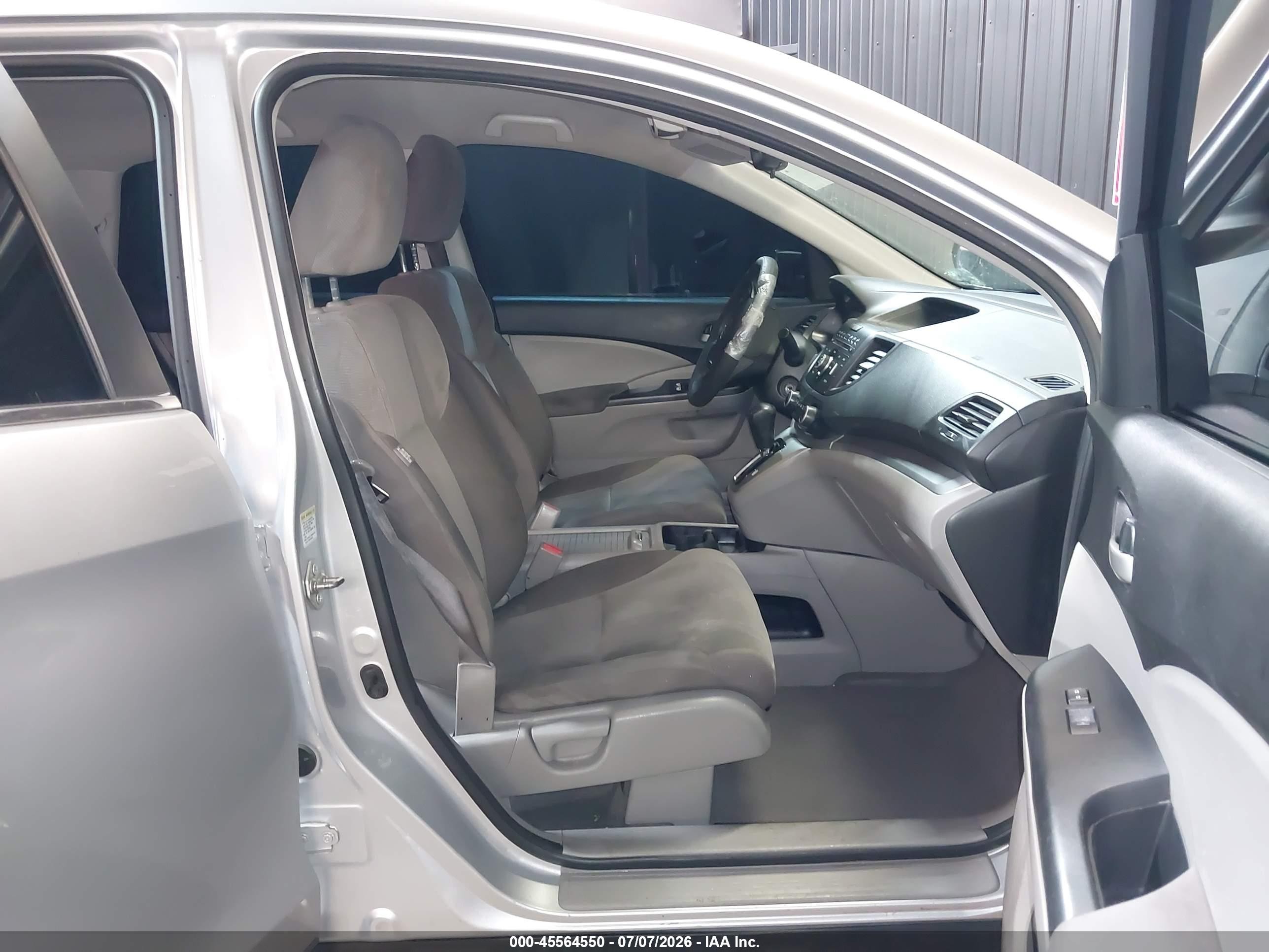 2014 Honda Cr-v Lx Silver vin: 2HKRM4H3XEH682932