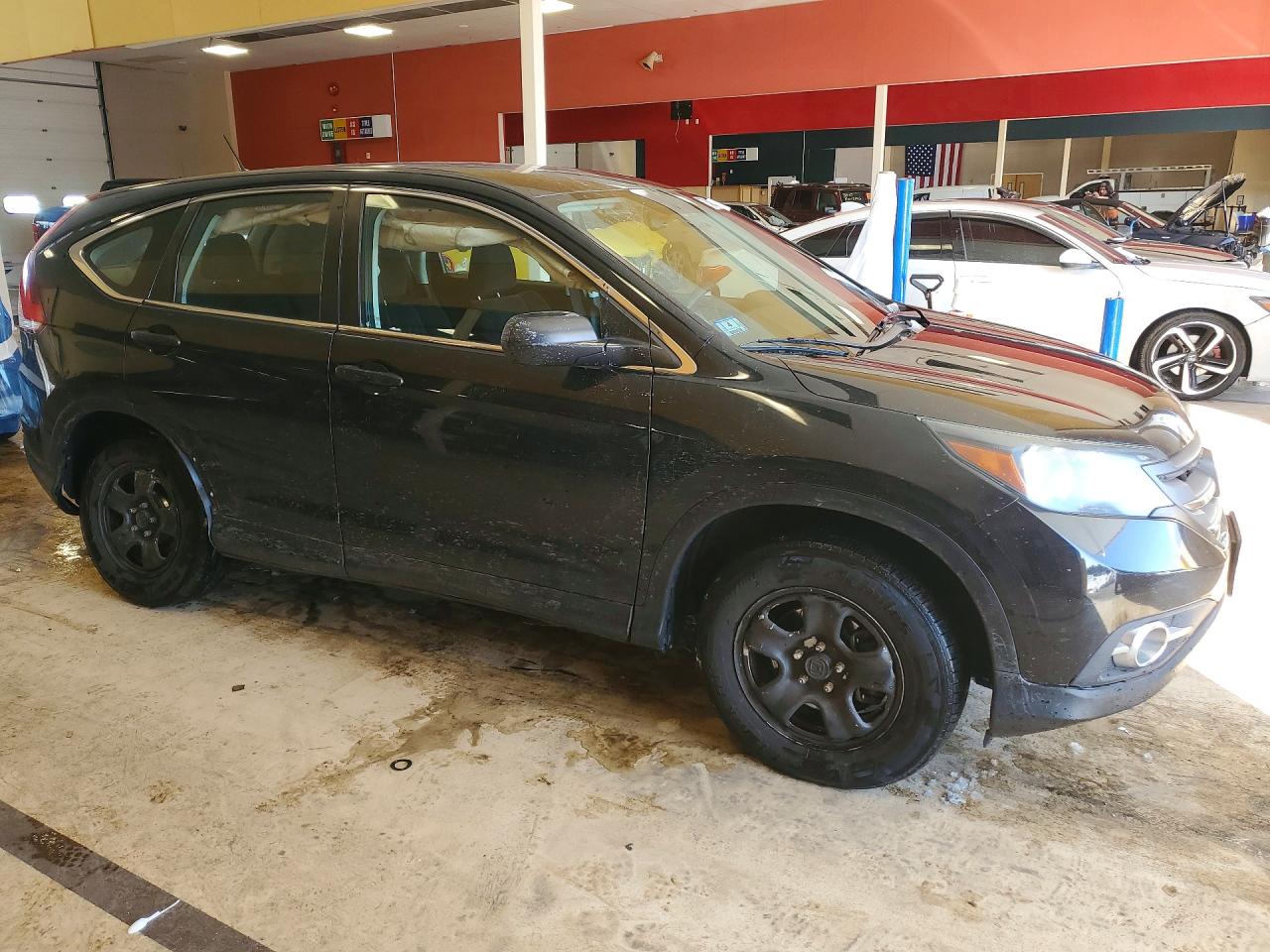 2014 Honda Cr-v Lx Black vin: 2HKRM4H3XEH710860