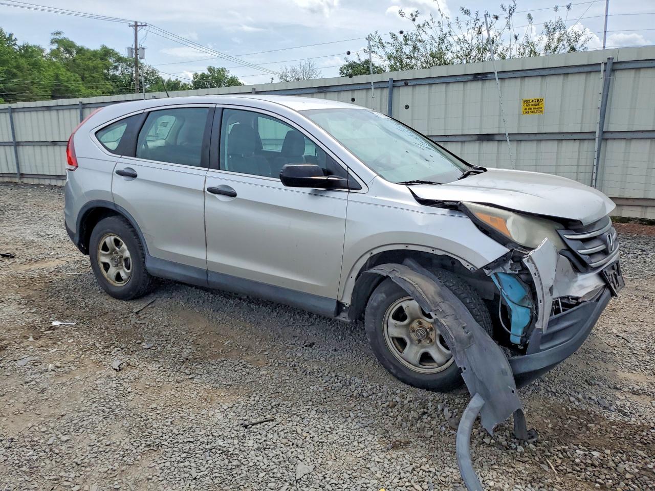 2014 Honda Cr-v Lx Silver vin: 2HKRM4H3XEH723169