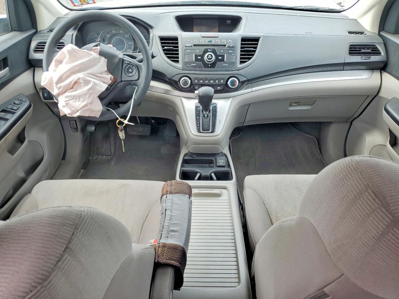 2014 Honda Cr-v Lx Silver vin: 2HKRM4H3XEH723169
