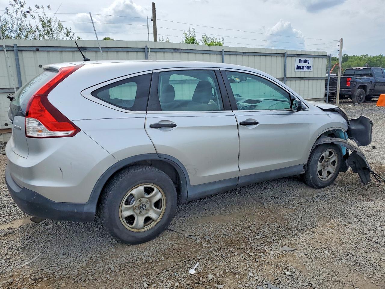 2014 Honda Cr-v Lx Silver vin: 2HKRM4H3XEH723169
