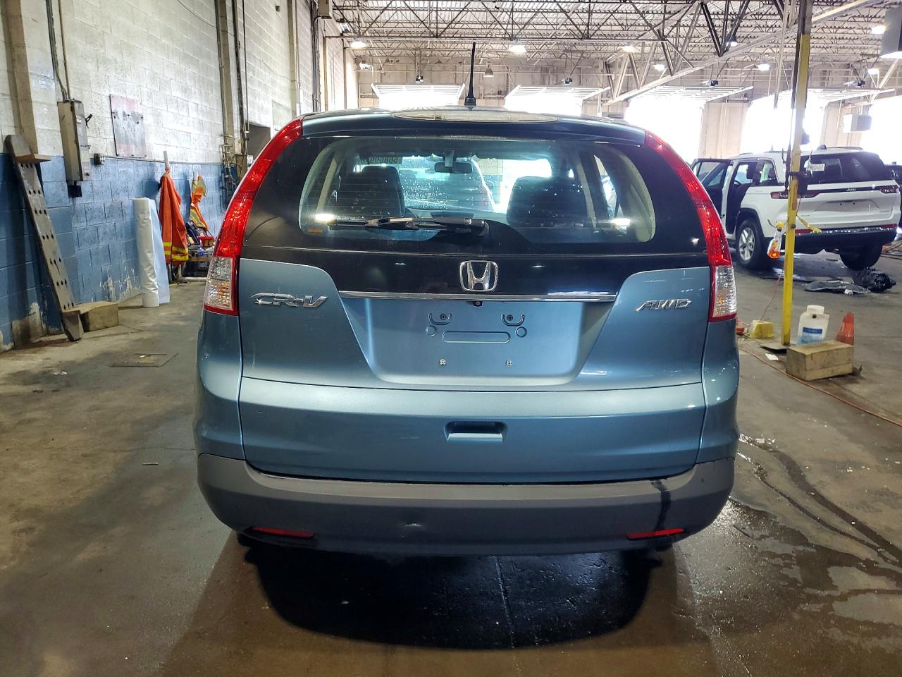 2014 Honda Cr-v Lx Синий vin: 2HKRM4H3XEH725875