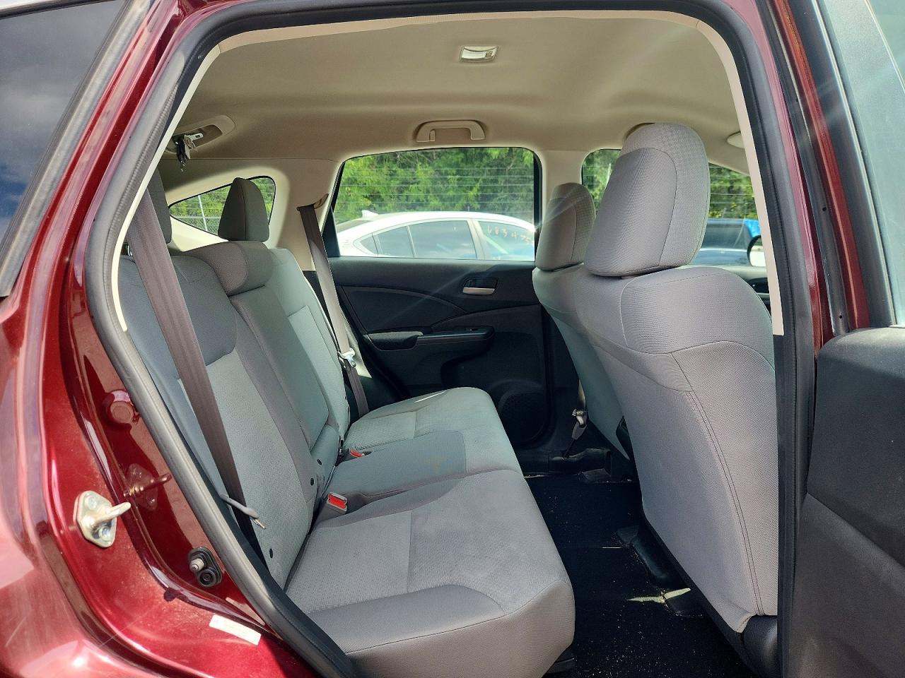 2015 Honda Cr-v Lx Burgundy vin: 2HKRM4H3XFH604443
