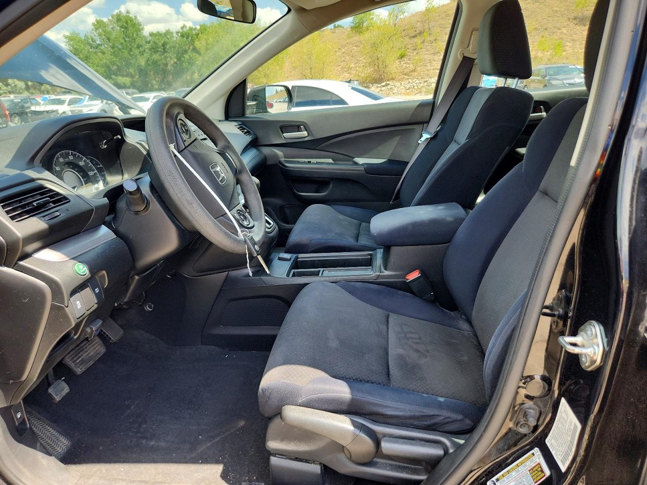2015 Honda Cr-v Lx Black vin: 2HKRM4H3XFH612042