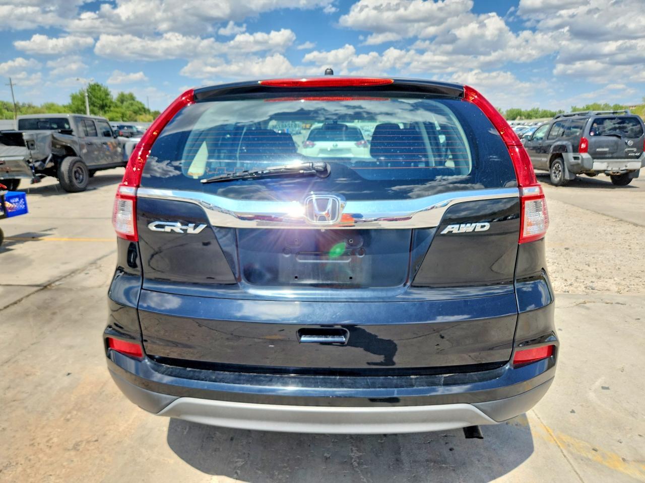 2015 Honda Cr-v Lx Black vin: 2HKRM4H3XFH612042