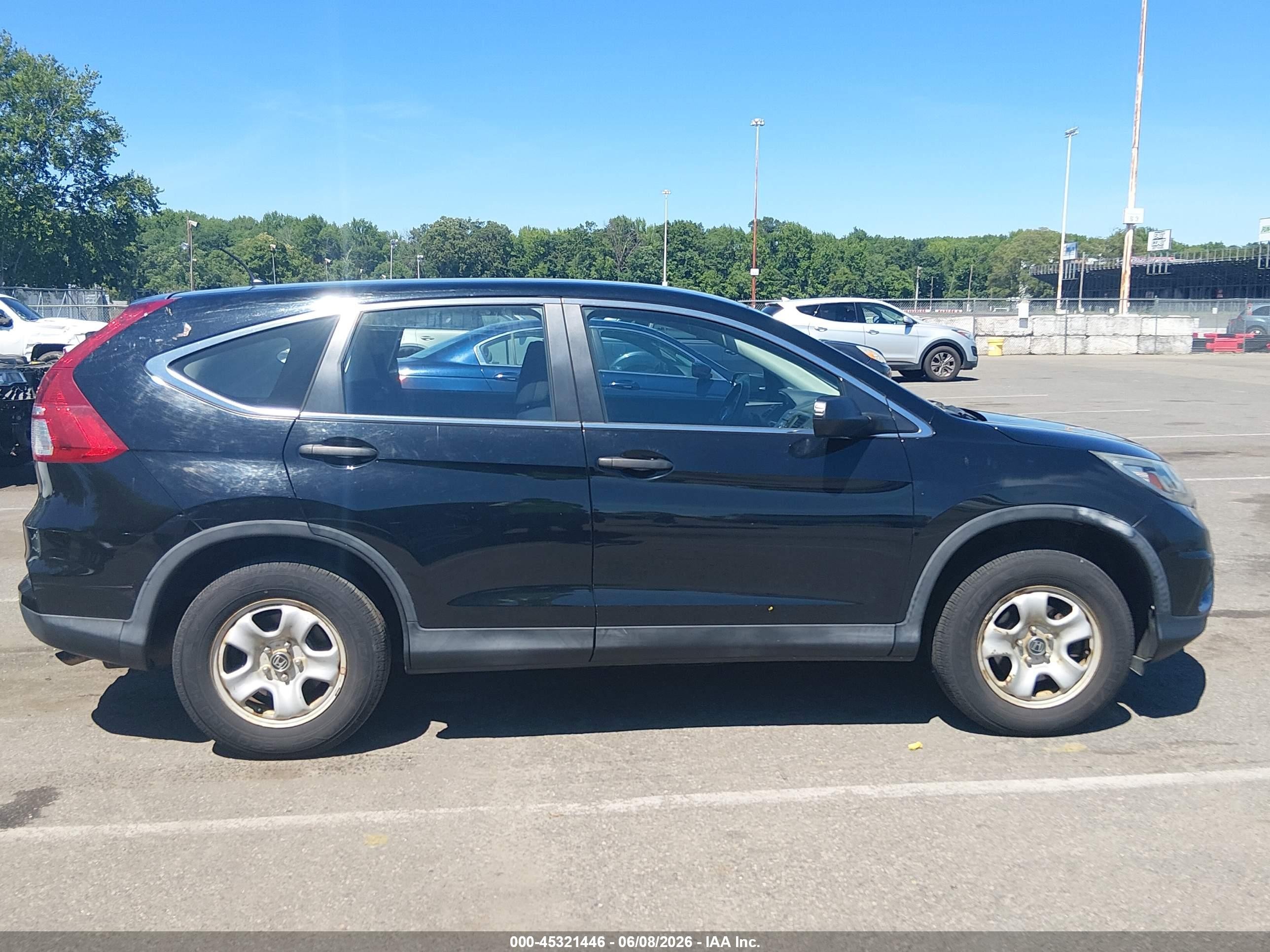 2015 Honda Cr-v Lx Gray vin: 2HKRM4H3XFH693687